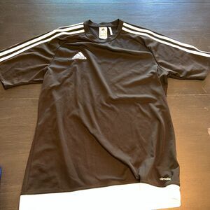 Adidas soccer jersey Men’s Climacool black Size M ADULT